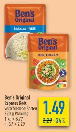 diska Ben's Original Express Reis Angebot