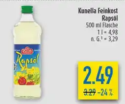 diska Kunella Feinkost Rapsöl Angebot
