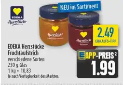 diska EDEKA Herzstücke Fruchtaufstrich Angebot