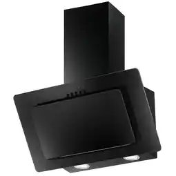 Netto Marken-Discount Dunstabzugshaube KH-GSH-60B Glas schwarz Kopffreihaube LED 60cm Schräg Angebot