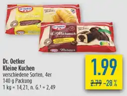 diska Dr. Oetker Kleine Kuchen Angebot