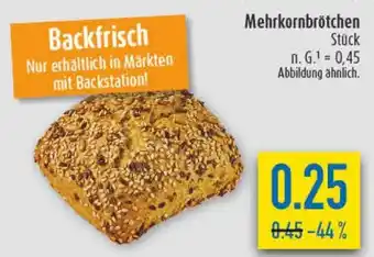 diska Mehrkornbrötchen Angebot