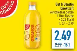 diska Gut & Günstig Direktsaft Angebot