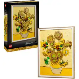 Netto Marken-Discount LEGO Konstruktionsspielzeug Art Vincent van Gogh - Sonnenblumen Angebot