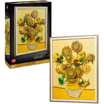 Netto Marken-Discount LEGO Konstruktionsspielzeug Art Vincent van Gogh - Sonnenblumen Angebot