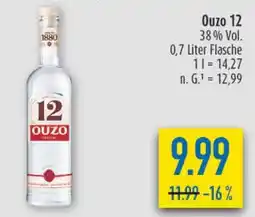 diska Ouzo 12 Angebot