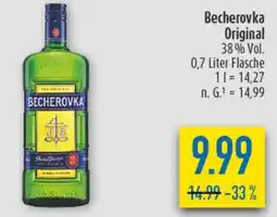 diska Becherovka Original Angebot