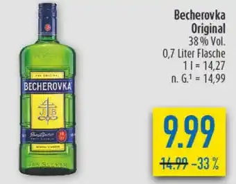 diska Becherovka Original Angebot