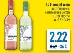 diska Le Flamand Wein Angebot