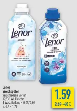 diska Lenor Weichspüler Angebot