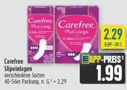 diska Carefree Slipeinlagen Angebot