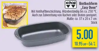 diska c|h|g Brotbackform ,,Easy Oven" Angebot