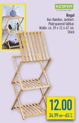 diska KESPER Regal Angebot