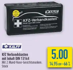 diska KALFF KFZ Verbandskasten mit Inhalt DIN 13164 Angebot