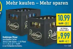 diska Radeberger Pilsner Angebot