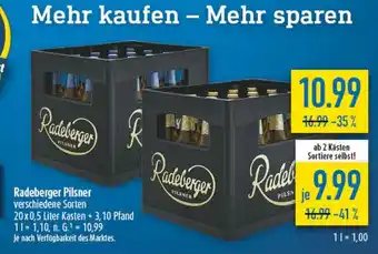diska Radeberger Pilsner Angebot