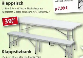 Sonderpreis Baumarkt Klapptisch Angebot
