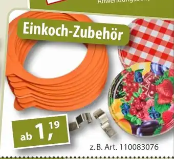 Sonderpreis Baumarkt Einkoch-Zubehör Angebot