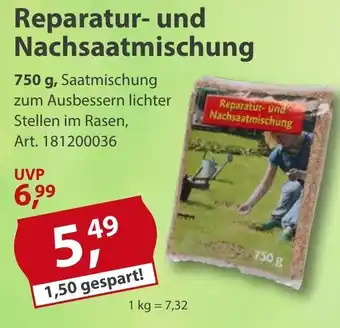 Sonderpreis Baumarkt Reparatur- und Nachsaatmischung Angebot
