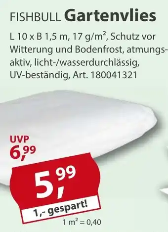 Sonderpreis Baumarkt FISHBULL Gartenvlies Angebot