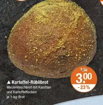 V Markt ▲ Kartoffel-Rüblibrot Angebot