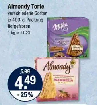 V Markt Almondy Torte Angebot