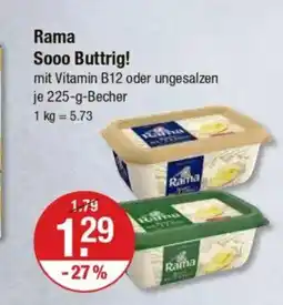 V Markt Rama Sooo Buttrig! Angebot