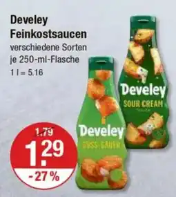 V Markt Develey Feinkostsaucen Angebot