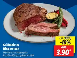 Lidl Grillmeister Rindersteak Angebot