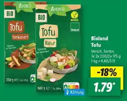 Lidl Bioland Tofu Angebot