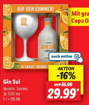 Lidl Gin Sul Angebot