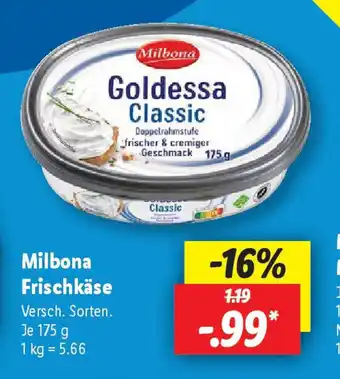Lidl Milbona Mascarpone Angebot