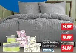 Lidl LIVARNO home Seersucker-Bettwäsche Angebot