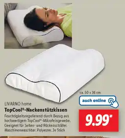 Lidl LIVARNO home TopCool-Nackenstützkissen Angebot