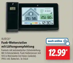 Lidl AURIOL Funk-Wetterstation Angebot