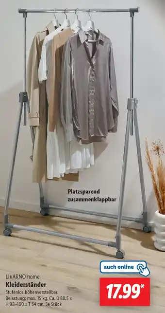 Lidl LIVARNO home Kleiderständer Angebot