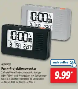 Lidl AURIOL Funk-Projektionswecker Angebot