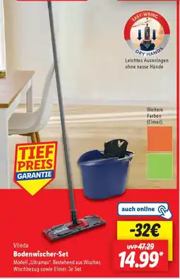 Lidl Vileda Bodenwischer-Set Angebot
