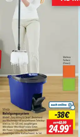 Lidl Vileda Reinigungssystem Angebot