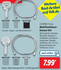 Lidl LIVARNO home Multifunktionsbrause-Set Angebot