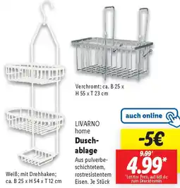 Lidl LIVARNO home Duschablage Angebot