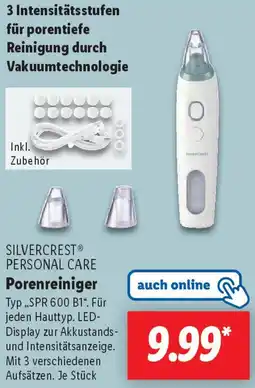 Lidl SILVERCREST PERSONAL CARE Porenreiniger Angebot