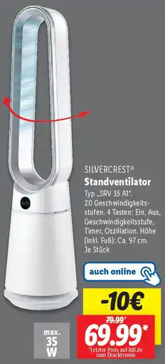 Lidl SILVERCREST Standventilator Angebot