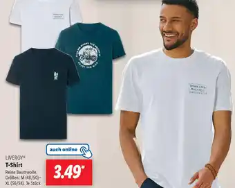 Lidl LIVERGY T-Shirt Angebot