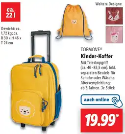 Lidl TOPMOVE Kinder-Koffer Angebot