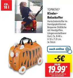 Lidl TOPMOVE Kinder Reisekoffer Angebot