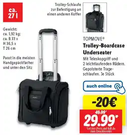 Lidl TOPMOVE Trolley-Boardcase Underseater Angebot