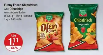 V Markt Funny Frisch Chipsfrisch oder Ofenchips Angebot