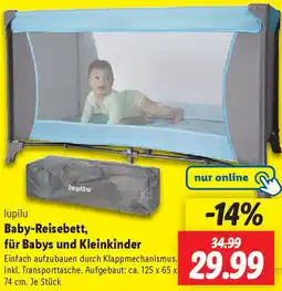Lidl lupilu Baby-Reisebett, für Babys und Kleinkinder Angebot