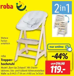 Lidl roba Treppenhochstuhl Angebot
